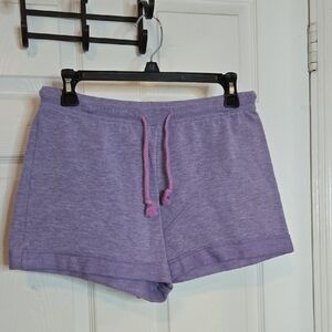 bp Purple Athletic Shorts with Adjustable Fit